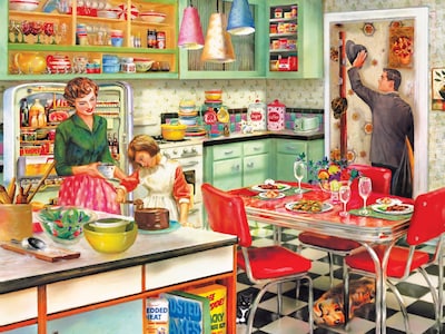 Foto 1 | Foto 1 | Rompecabezas Roseart Puzzle Collector Baking With Mom, 500 Unidades - Venta Internacional.
