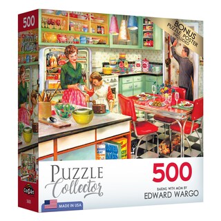 Foto 2 | Foto 2 | Rompecabezas Roseart Puzzle Collector Baking With Mom, 500 Unidades - Venta Internacional.