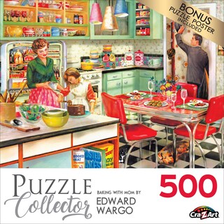 Foto 4 | Foto 4 | Rompecabezas Roseart Puzzle Collector Baking With Mom, 500 Unidades - Venta Internacional.