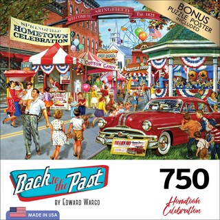 Foto 4 | Foto 4 | Rompecabezas Roseart Back To The Past Hometown 750 Piezas - Venta Internacional.
