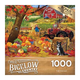 Foto 4 | Foto 4 | Rompecabezas Roseart Chris Bigelow Fall Harvest 1000 Piezas - Venta Internacional.