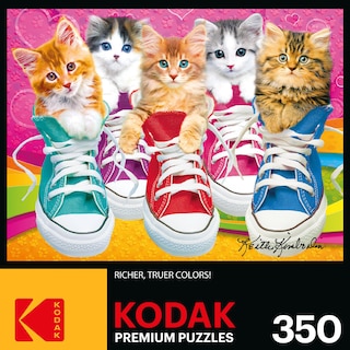 Foto 4 | Foto 4 | Rompecabezas Roseart Kodak Premium Sneaky Kats Ii 350 Piezas - Venta Internacional.