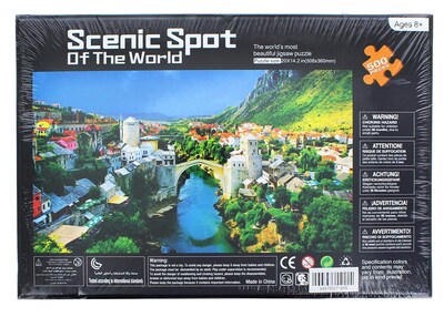 Foto 3 | Foto 3 | Rompecabezas Toynk Lugar Panorámico Del Puente Stari Most Del Mundo - Venta Internacional.