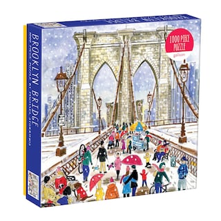 Foto 1 | Foto 1 | Rompecabezas Galison Michael Storrings Brooklyn Bridge 1000 Piezas - Venta Internacional.