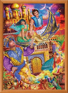 Foto 4 | Foto 4 | Rompecabezas Masterpieces Aladdin 1000 Piezas Para Adultos - Venta Internacional.