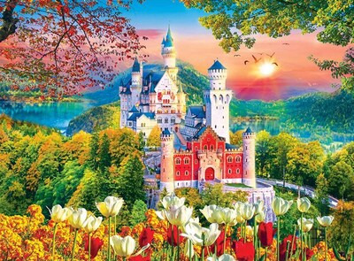 Foto 3 | Foto 3 | Rompecabezas Roseart Kodak Premium Neuschwanstein 1000 Piezas - Venta Internacional.