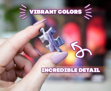 Foto 5 | Foto 5 | Rompecabezas Toynk A Girl & Her Dragon Fairytale Castle 500p - Venta Internacional.