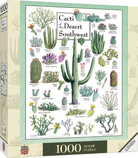Foto 1 | Foto 1 | Rompecabezas Masterpieces Cactus Of The Desert 1000 Piezas - Venta Internacional.