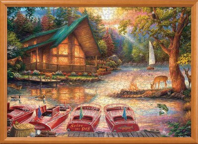 Foto 6 | Foto 6 | Rompecabezas Masterpieces Seize The Day 1000 Piezas - Venta Internacional.