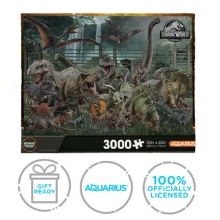 Foto 7 | Foto 7 | Tabla De Tallas De Puzzle Aquarius Jurassic World De 3000 Piezas - Venta Internacional.
