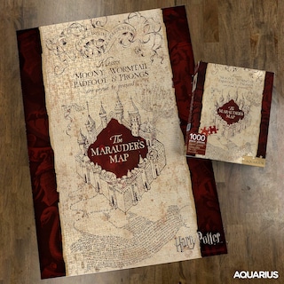 Foto 3 | Foto 3 | Puzle Aquarius Con El Mapa Del Merodeador De Harry Potter De 1000 Piezas - Venta Internacional.