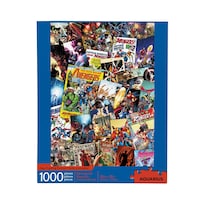 Rompecabezas Aquarius Marvel Cast De 1000 Piezas Con Marvel Art - Venta Internacional.