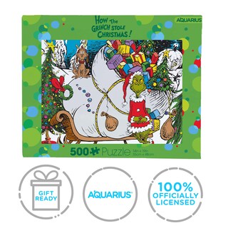 Foto 7 | Foto 7 | Rompecabezas Aquarius Grinch 500 Piezas Sin Reflejos 36 X 48 Cm - Venta Internacional.