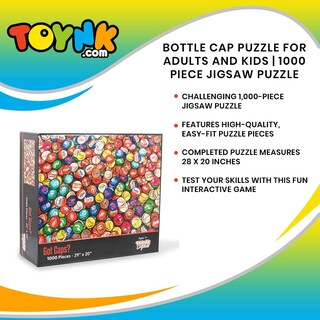 Foto 7 | Foto 7 | Jigsaw Puzzle Toynk Got Caps? Tapa De Botella De Refresco 1000 Piezas - Venta Internacional.