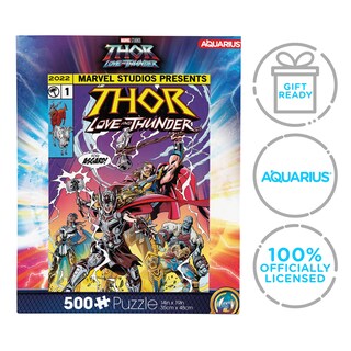 Foto 7 | Foto 7 | Rompecabezas Aquarius Marvel Thor 500 Piezas 35 X 48 Cm - Venta Internacional.