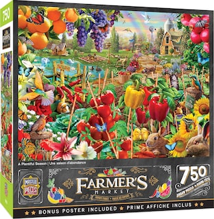 Foto 1 | Foto 1 | Rompecabezas Masterpieces A Plentiful Season 750 Piezas - Venta Internacional.