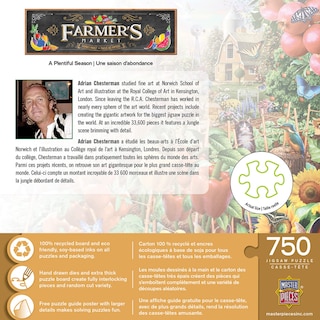 Foto 3 | Foto 3 | Rompecabezas Masterpieces A Plentiful Season 750 Piezas - Venta Internacional.