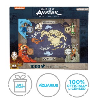 Foto 7 | Foto 7 | Mapa De Avatar De Puzzle Aquarius De 1000 Piezas Con Licencia Oficial - Venta Internacional.