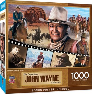 Foto 1 | Foto 1 | Rompecabezas Masterpieces John Wayne Legend 1000 Piezas - Venta Internacional.