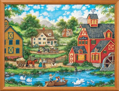 Foto 7 | Foto 7 | Rompecabezas Masterpieces Swan Pond 550 Piezas - Venta Internacional.