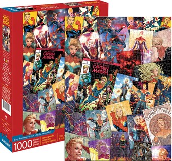 Foto 1 | Foto 1 | Puzzle Aquarius Marvel Captain Marvel Collage 1000 Unidades - Venta Internacional.