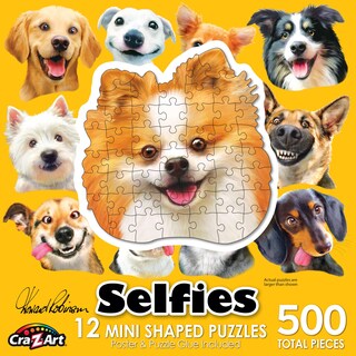 Foto 1 | Foto 1 | Rompecabezas Roseart Con Forma De Miniselfie Con Forma De Perro 500 Piezas - Venta Internacional.