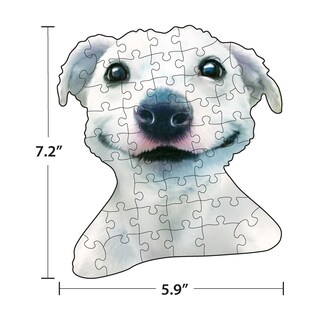 Foto 4 | Foto 4 | Rompecabezas Roseart Con Forma De Miniselfie Con Forma De Perro 500 Piezas - Venta Internacional.