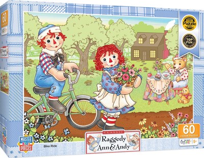 Foto 1 | Foto 1 | Puzzle Masterpieces Raggedy Ann & Andy Bike Ride - Venta Internacional.