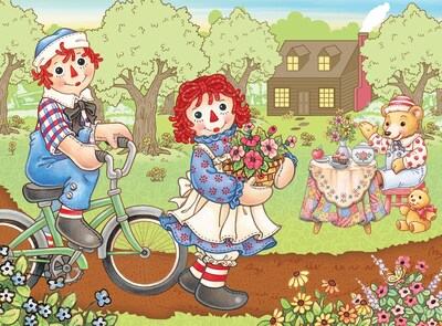 Foto 2 | Foto 2 | Puzzle Masterpieces Raggedy Ann & Andy Bike Ride - Venta Internacional.