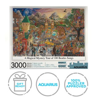 Foto 7 | Foto 7 | Rompecabezas Aquarius The Beatles Magical Mystery Tour 3000 Piezas - Venta Internacional.