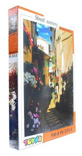 Foto 2 | Foto 2 | Rompecabezas Toynk Street Scenery Village Street 500 Piezas - Venta Internacional.