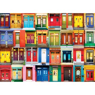 Foto 1 | Foto 1 | Puzle Roseart Kodak Premium Colorful Montreal Doors - Venta Internacional.