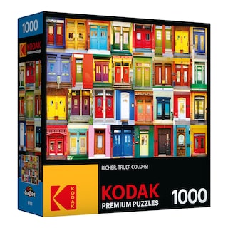 Foto 2 | Foto 2 | Puzle Roseart Kodak Premium Colorful Montreal Doors - Venta Internacional.