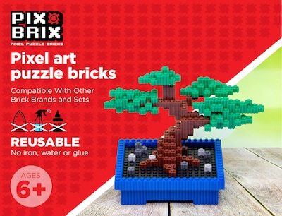 Foto 4 | Foto 4 | Pixel Art Puzzle Bricks Pix Brix Dinosaur Brachiosaurus - Venta Internacional.