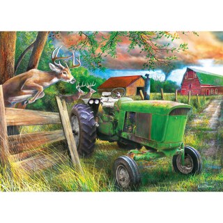 Foto 3 | Foto 3 | Rompecabezas Masterpieces Deer Crossing 1000 Piezas - Venta Internacional.