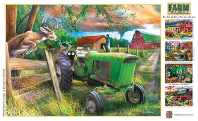 Foto 7 | Foto 7 | Rompecabezas Masterpieces Deer Crossing 1000 Piezas - Venta Internacional.