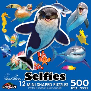 Foto 1 | Foto 1 | Rompecabezas Roseart Ocean Selfies De 500 Piezas En Forma De Miniatura - Venta Internacional.