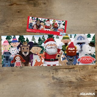 Foto 3 | Foto 3 | Puzzle Aquarius Rudolph El Reno De La Nariz Roja 1000 Piezas - Venta Internacional.