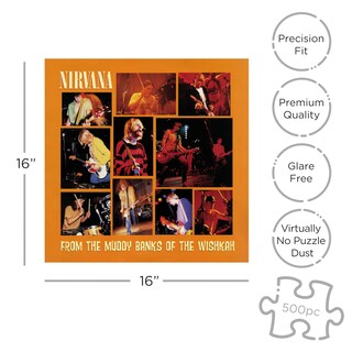 Foto 2 | Foto 2 | Rompecabezas Rocksaws Nirvana De The Muddy Banks 500 Piezas - Venta Internacional.