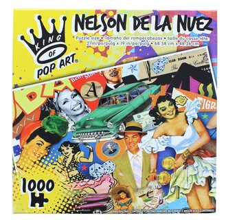 Foto 1 | Foto 1 | Rompecabezas Nelson De La Nuez King Of Pop Art 1000 Piezas - Venta Internacional.