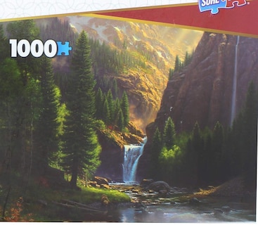 Foto 4 | Foto 4 | Rompecabezas The Canadian Group 1000 Pieces Mountain X2 - Venta Internacional.