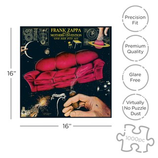 Foto 2 | Foto 2 | Rompecabezas Rocksaws Frank Zappa & The Mothers 1000 Piezas - Venta Internacional.