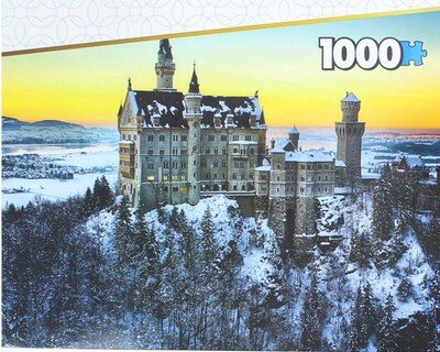 Foto 3 | Foto 3 | Rompecabezas The Canadian Group 1000 Piezas Castillo De Neuschwanstein/taj Mahal - Venta Internacional.