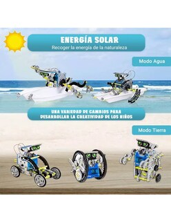 Foto 2 | Foto 2 | Juguete Educativo Robot Solar Blanco Belug para Niños