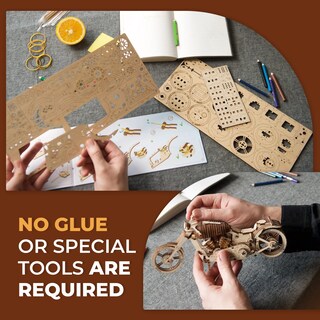 Foto 5 | Foto 5 | Kit Modelo De Motocicleta Mecánica De Madera Ugears Bike Vm-02 - Venta Internacional.