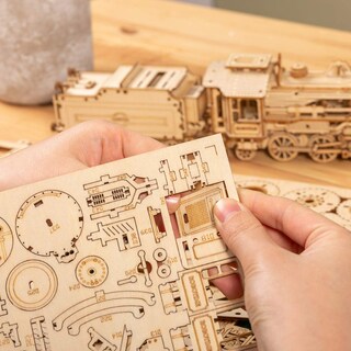 Foto 4 | Foto 4 | Puzle de Madera ROKR Tren Steam Express - Venta Internacional