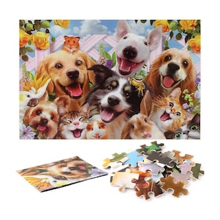 Foto 3 | Foto 3 | Rompecabezas De 1000 Piezas, 70x50 Cm De Perros Lindos