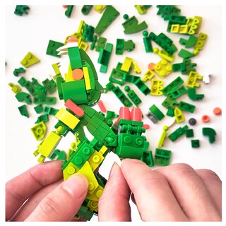 Foto 5 | Foto 5 | 3d Juego De Bloques De Construcción De Mini Animales 12 En 1 Colores