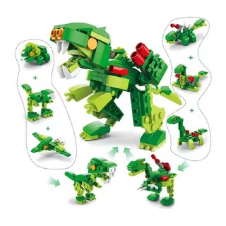 Foto 1 | Foto 1 | 3d Juego De Bloques De Construcción De Mini Animales 12 En 1 Colores