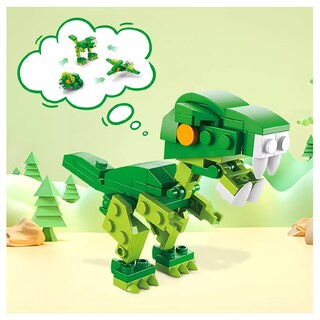 Foto 3 | Foto 3 | 3d Juego De Bloques De Construcción De Mini Animales 12 En 1 Colores